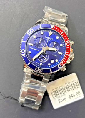 Tissot Seastar T120.417.11.041.03 Quartz Chronograph