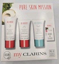 Clarins My Clarins Pure Skin Mission Set Hydration Cleanse Face/Eye Cleanser set