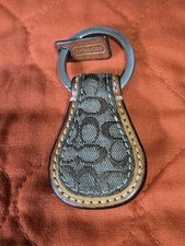 Coach Signature Mini C Logo Keychain/Fob