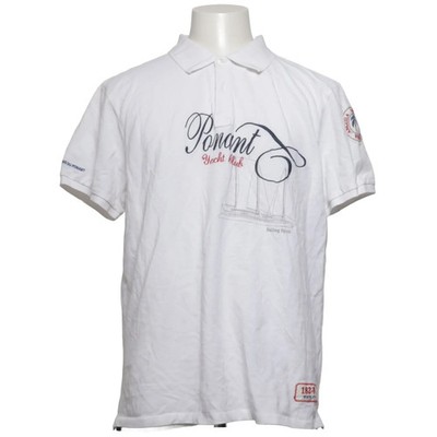Elevate, Poloshirt, Größe: 2XL, Calgary, Weiß, Baumwolle, Print, Herren #XKW