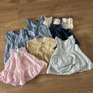 Baby Girl Summer Dress Bundle 6 12 Months Excellent Condition Some New Some Used