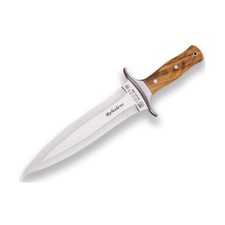 Hunting Knife Rehalero CO10 with Olive Wood Handle, Blade 9.25 inches, Brown ...