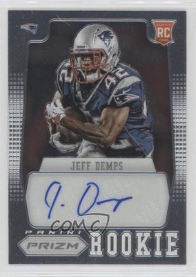 2012 Panini Prizm Auto 89/199 Jeff Demps #261 Rookie Auto RC 2d0