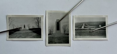 Vintage 1941 Wright Brothers Hill Memorial Dayton Ohio Original Photos Lot of 3