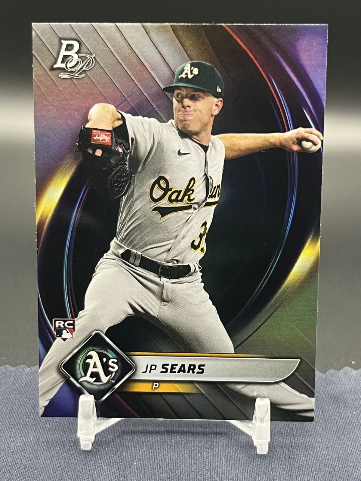 2022 Bowman Platinum - JP Sears #48 (RC)
