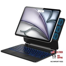 for iPad Air 11-inch Case with Keyboard M4 2026/M3 2025/M2 2024, Pro 11-inch