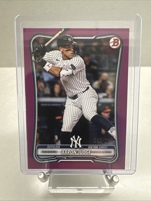 2026 Bowman - Aaron Judge #1 Fuchsia /299 New York Yankees