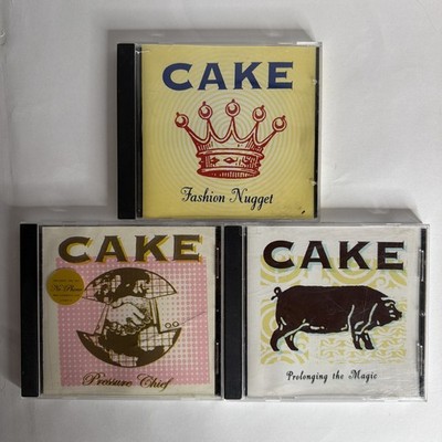 CD Lot Of 3 CDs Cake 90 s Alternative Rock Fashion Nugget, Pressure Chief, Magic