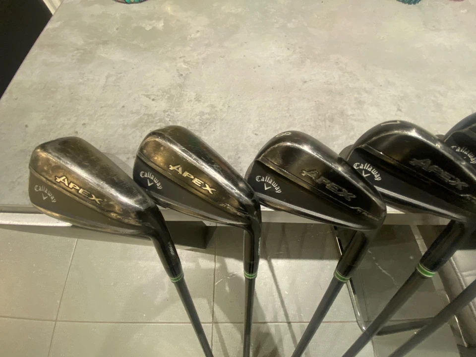 Callaway Apex Ti fusion irons 6- PW Reg - Image 3 of 4