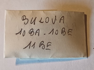 1 Unruhwelle Unruhwelle balance staff Bulova 10ba-10be-11be