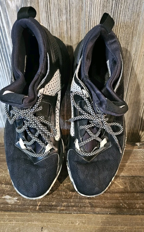 Tenis de baloncesto Adidas Bounce Brookfield D Lillard negros zapatos para hombre talla 8,5 Foto 4 de 4