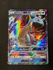 OC Lapras GX 35/149 SM Base Set Holo Sun & Moon Off Centered Pokemon