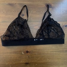 COMMANDO BRA206 LOVE LUST BRALETTE BLACK SOZE M/L