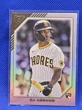 2022 Topps Gallery - C.J. Abrams #160 Rainbow Foil (RC)