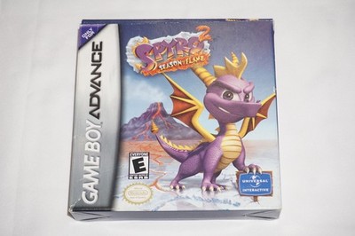 Spyro 2 Season of Flame (Game Boy Advance GBA) Complete in Box w/ Reg CIB 