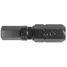 Image of CK Tools T4560 HEX25 Blue Steel Impact Screwdriver Bit 25mm HEX 2.5mm