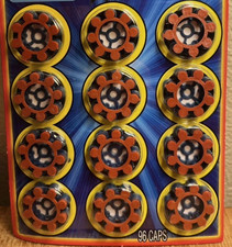 DISCONTINUED Super Bang Ring Caps 96 Shots NEW. Toy Summer Party Boy Cap