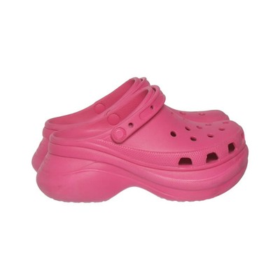 Crocs, Pantoletten, Größe: 38/39, Classic Bae Clog, Pink, Damen #ag2