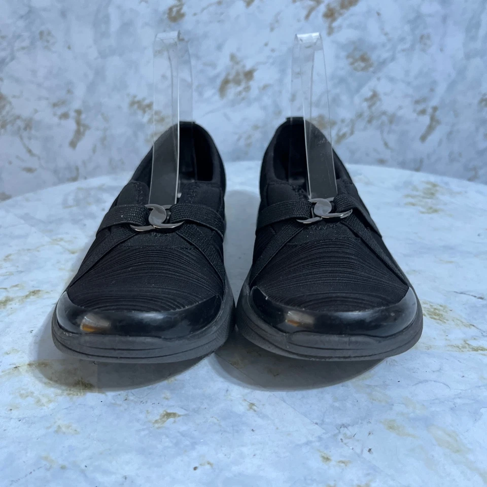 Tênis Bzees Lana Feminino Tamanho 7.5M Preto Conforto Moda Casual - Imagem 2 de 4