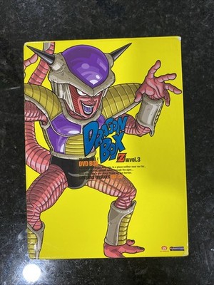 Dragon Ball Z Dragon Box Z Volume 3 DVD Anime DBZ Rare OOP Funimation