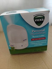 Vicks Personal Cool Mist Ultrasonic Humidifier Easy to Use Quiet VUL510E1