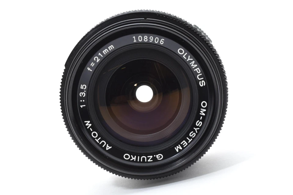 Late [TOP MINT ] Olympus OM System Zuiko MC Auto W 21mm F3.5 Lens Japan - Image 3 of 4