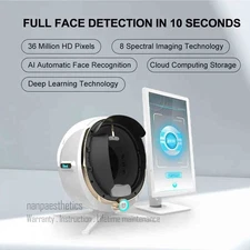Digital Analyzer Face Analysis Machine 3D Digital Facial Skin Analysis Machine