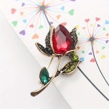Rose Flower Brooch Exquisite Clothing Anti-slip Brooch Pin Accessories