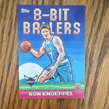 Topps 2025-26 8-Bit Ballers Kon Knueppel Charlotte Hornets Rookie Insert #8B-34