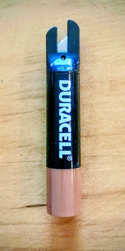 Vintage Duracell All Purpose RAZOR Cutter
