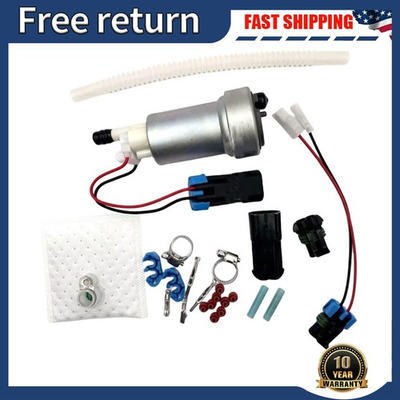 #ad New F90000274 WALBRO 450LPH High Pressure Fuel Pump QFS Install Kit E85 $78.51