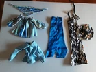 Vintage Barbie Clothes Including Cher Bob Maki Dress and Carrying Case