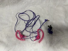 JVC HA-EBR25 IN-EAR HEADPHONES EARHOOK PINK / PURPLE