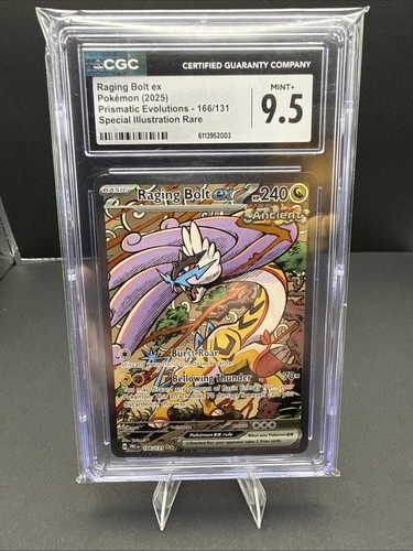 Raging Bolt ex graded CGC 9.5 for sale on eBay