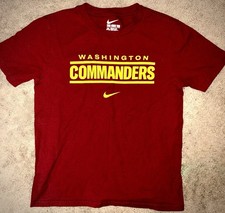 Youth Medium Washington Commanders “The Nike Tee” Athletic Cut T-Shirt