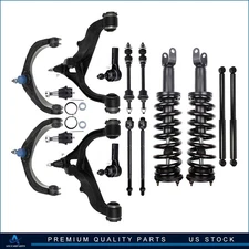 Front Complete Struts Upper Control Arms Kit For 2006 07 2008 Dodge Ram 1500 4WD
