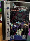 Virtual On Cyber Troopers Sega Saturn W/Manual Reg Card CIB Original Owner