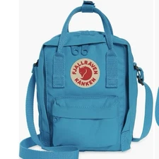 Fjallraven Kanken Sling Bag Deep Turquoise Blue Shoulder Style