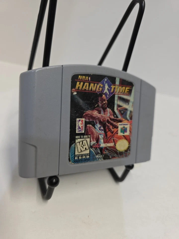 NBA Hang Time: Nintendo 64 N64 Cleaned Tested And Working Basketball Video Game  - Image 3 of 4
