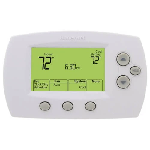 NEW Honeywell TH6110D1021 Thermostat – FocusPRO 6000, 1H/1C, Programmable, Large