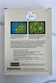Intellivision Intellivoice B-17 Bomber Video Game Complete CIB 1982 Mattel