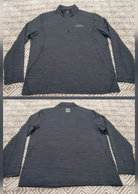 NWOT Stormtech MAZDA MOTORSPORTS 1/4 Zip Pullover Men Size 3XL Heather Black
