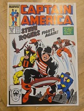 Captain America #337 1st Appearance of Steve Rogers as The Captain 