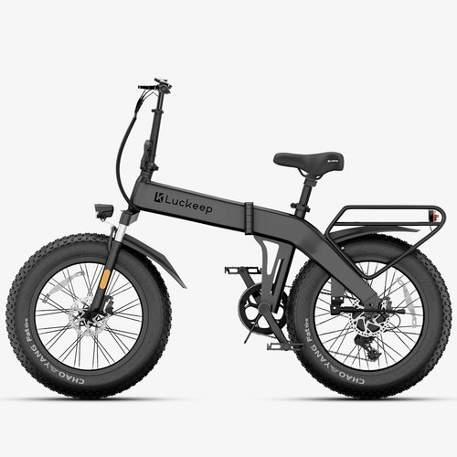 Luckeep 20x4"Foldable Electric Bike 1500W,28Mph,50Mile,All Terrain Electric Bike - Picture 28 of 60