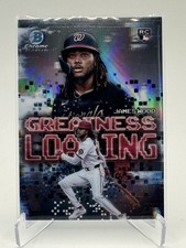 2025 Bowman Chrome JAMES WOOD Greatness Loading GL-20 Washington