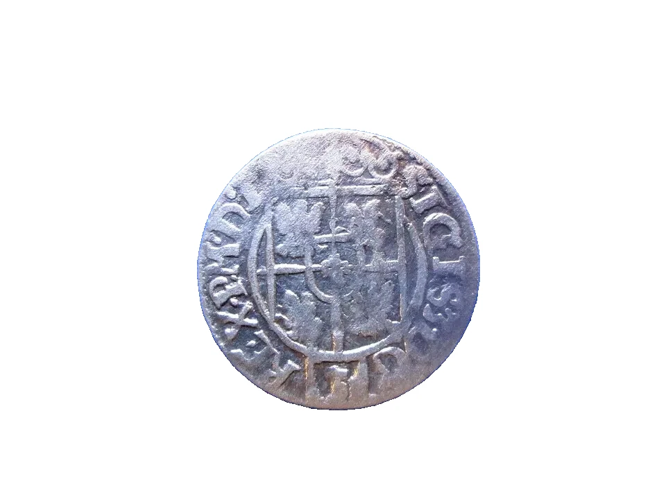 Rare Poland 1621 3 Polker (1/24 Thaler) Silver Coin Sigismund III Better Grade - Image 2 of 3