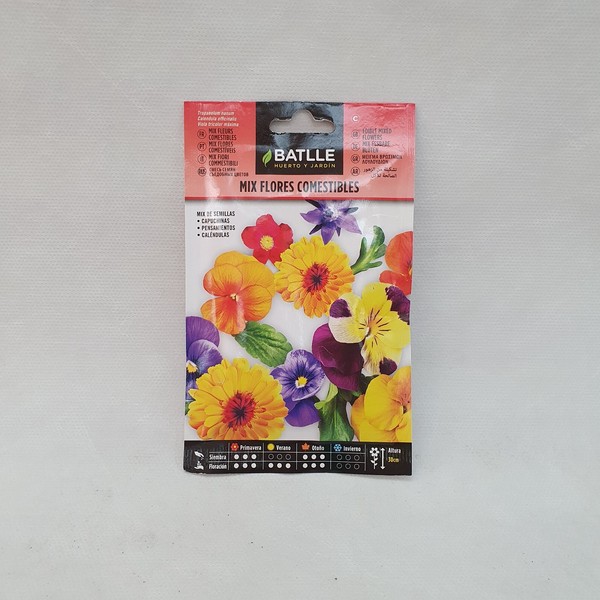Semillas flores comestibles Batlle