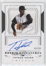 2018 Panini National Treasures Rookie Signatures 4/99 Thyago Vieira Auto 9su