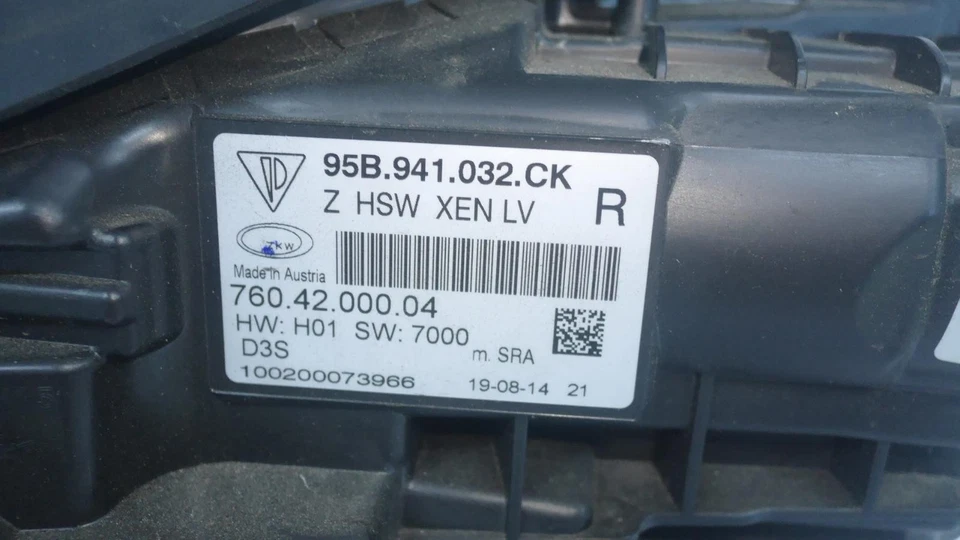 PORSCHE MACAN HEADLAMP BALLAST 95B 06/2014-2025 679797 - image 3 of 4