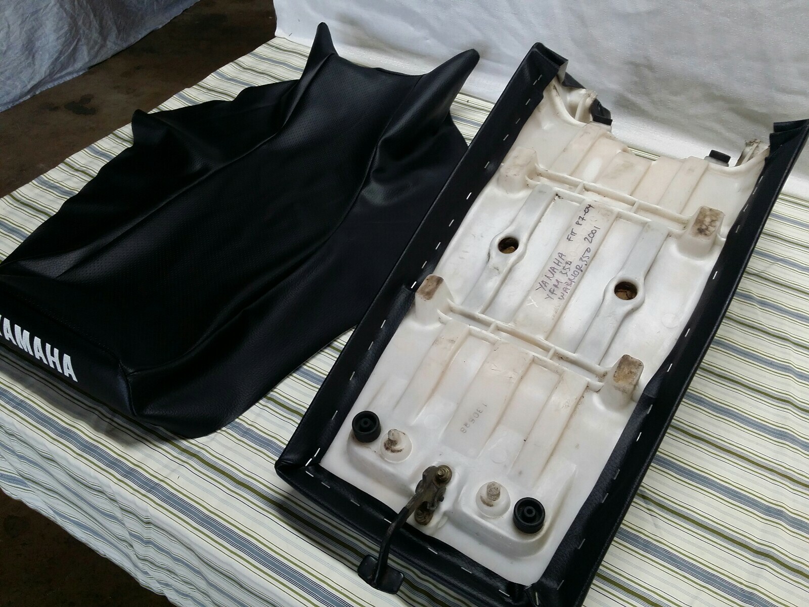 yamaha warrior 350 seat cover